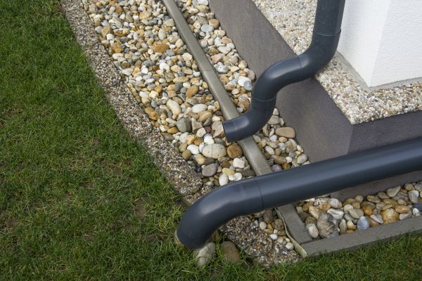 Downspout Snaking in Newport Beach